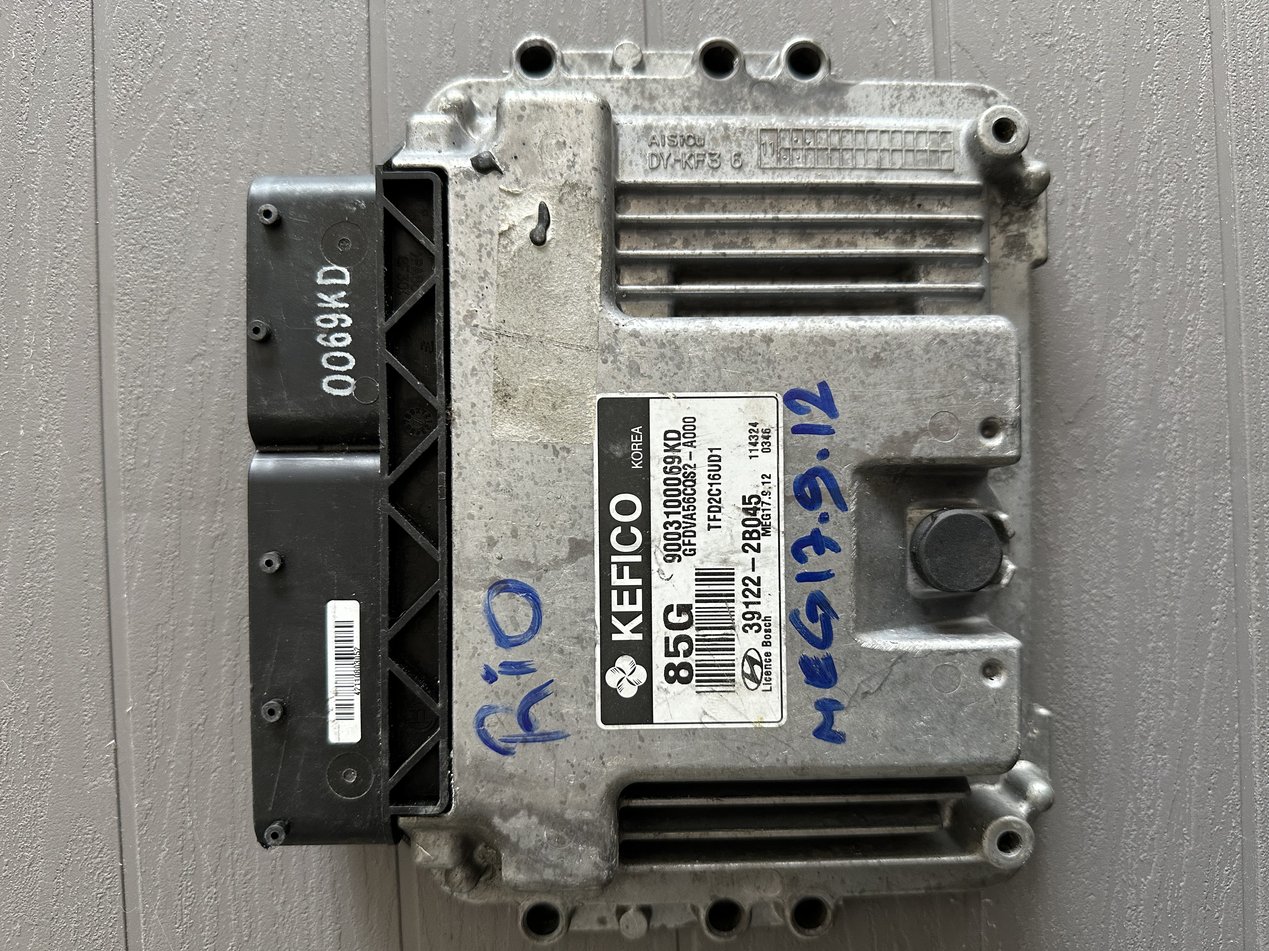 KİA RİO MOTOR BEYNİ 39122-2B045 MEG17.9.12